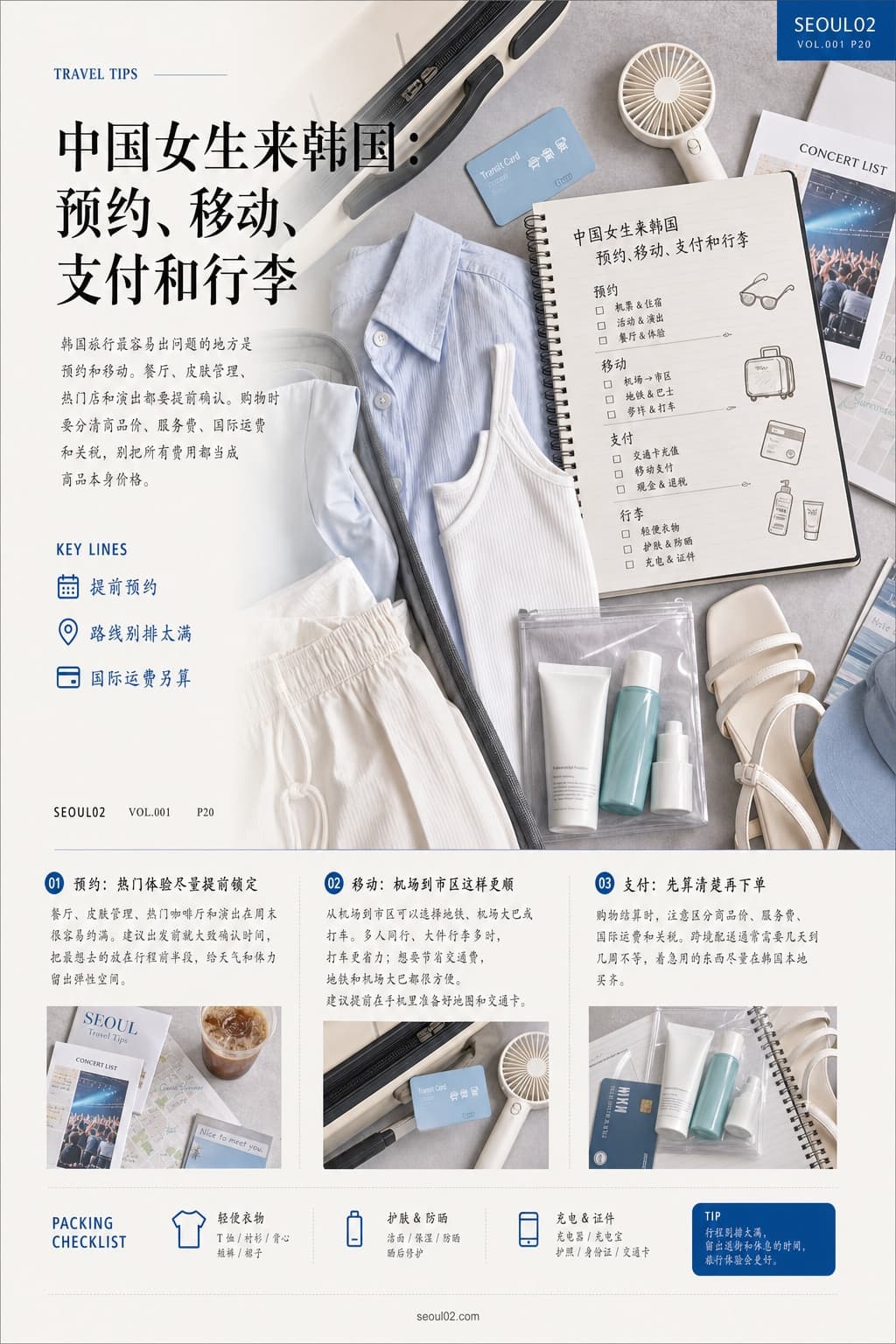 首尔02 韩国初夏特辑 P20 中国女生来韩国:预约、移动、支付和行李